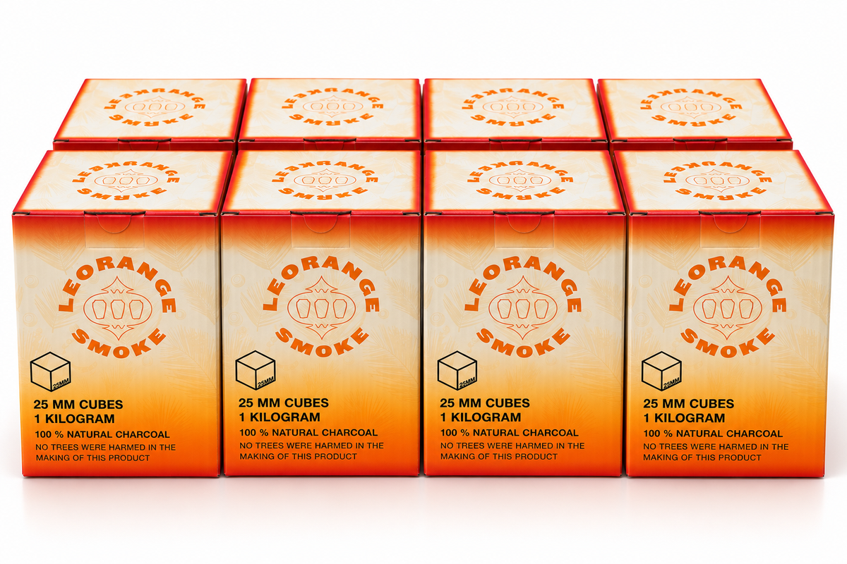 25mm LeOrange Charcoal - 8 Pack