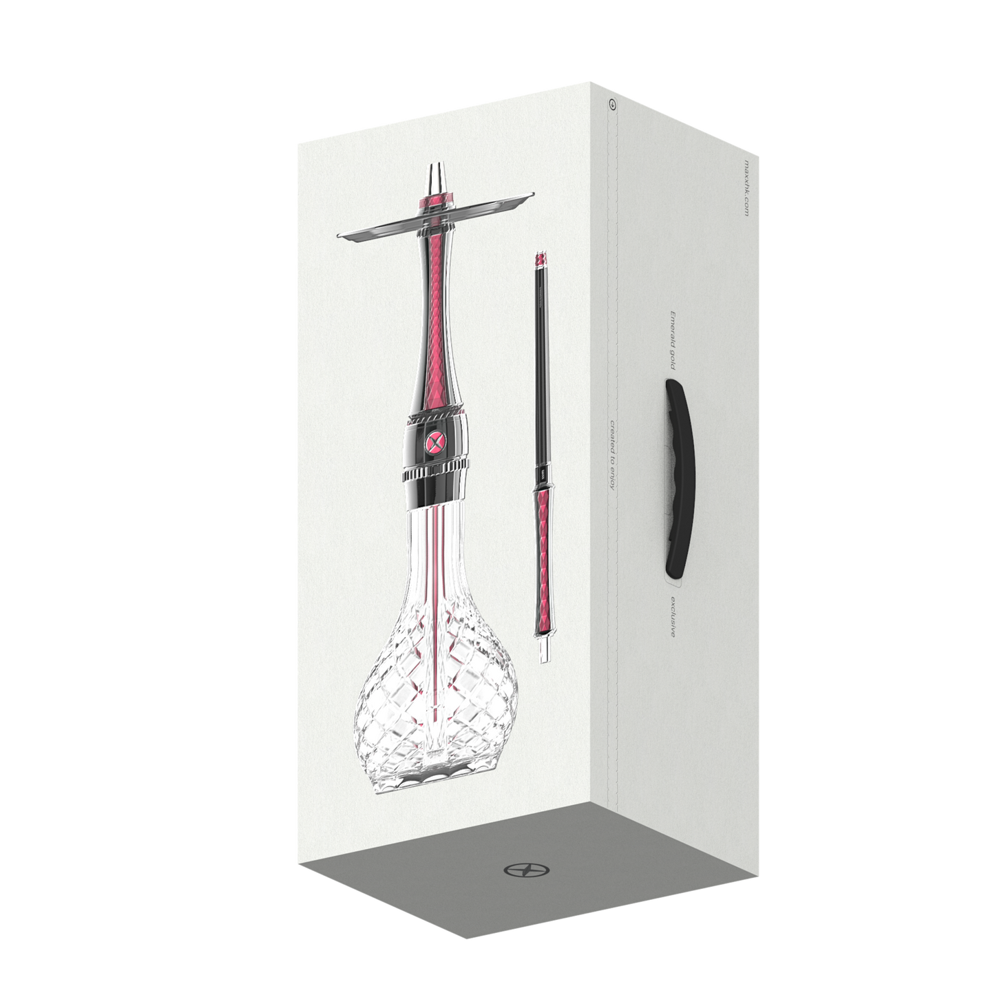 Blade Maxx Royal Hookah – Stainless Steel with Carrying Case & Molasses Catcher