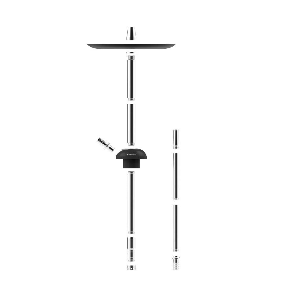 Na-Grani - Hybrid - Model 4 - Stainless Steel - Hookah