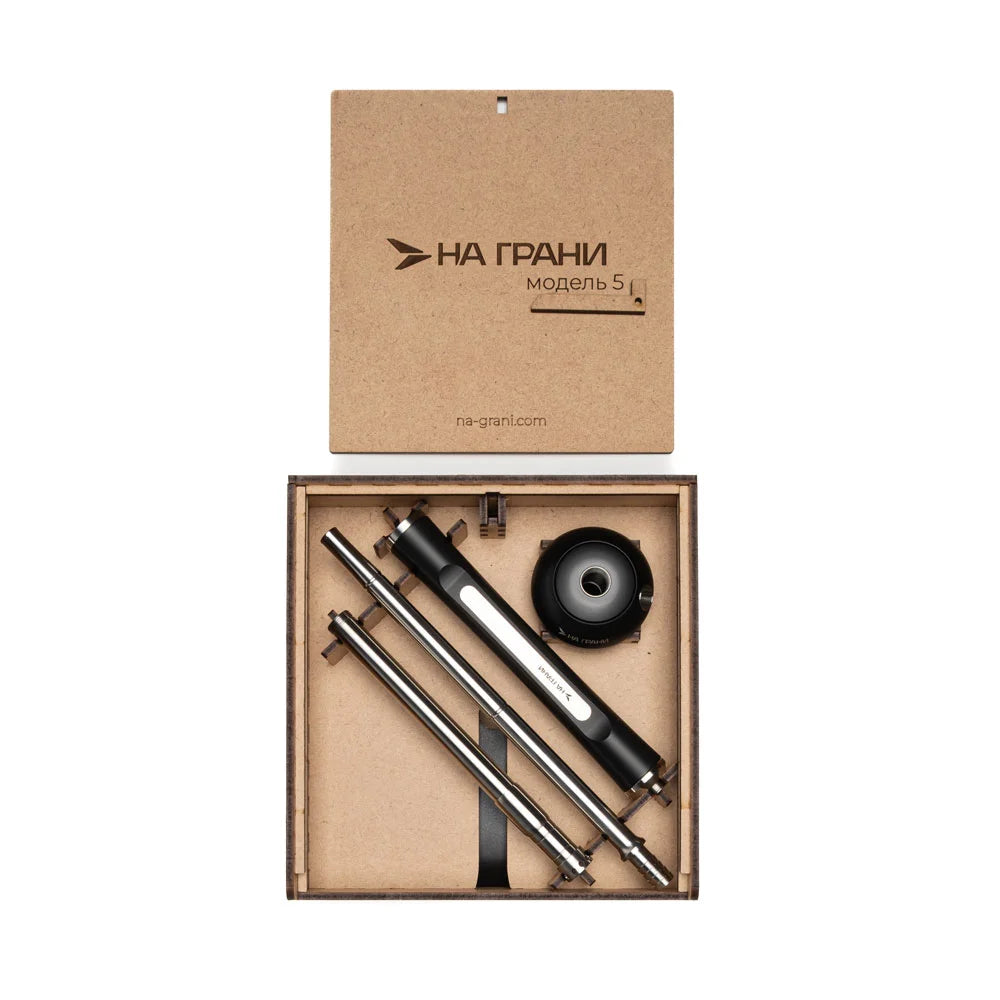 Na-Grani - Hybrid Plus – Model 5 - Stainless Steel & Polyacetal Hookah