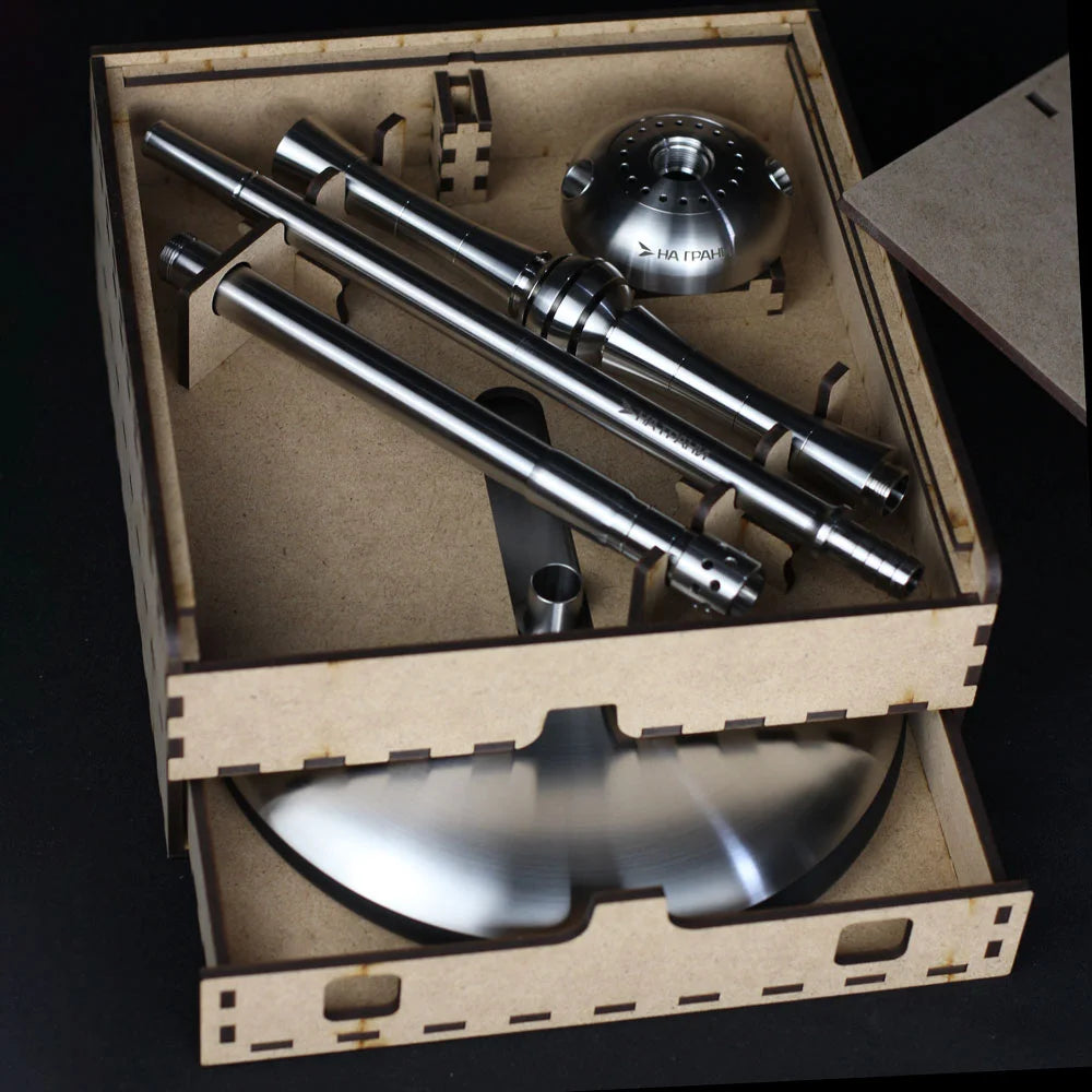 Na-Grani Model 1 - Stainless Steel - Hookah
