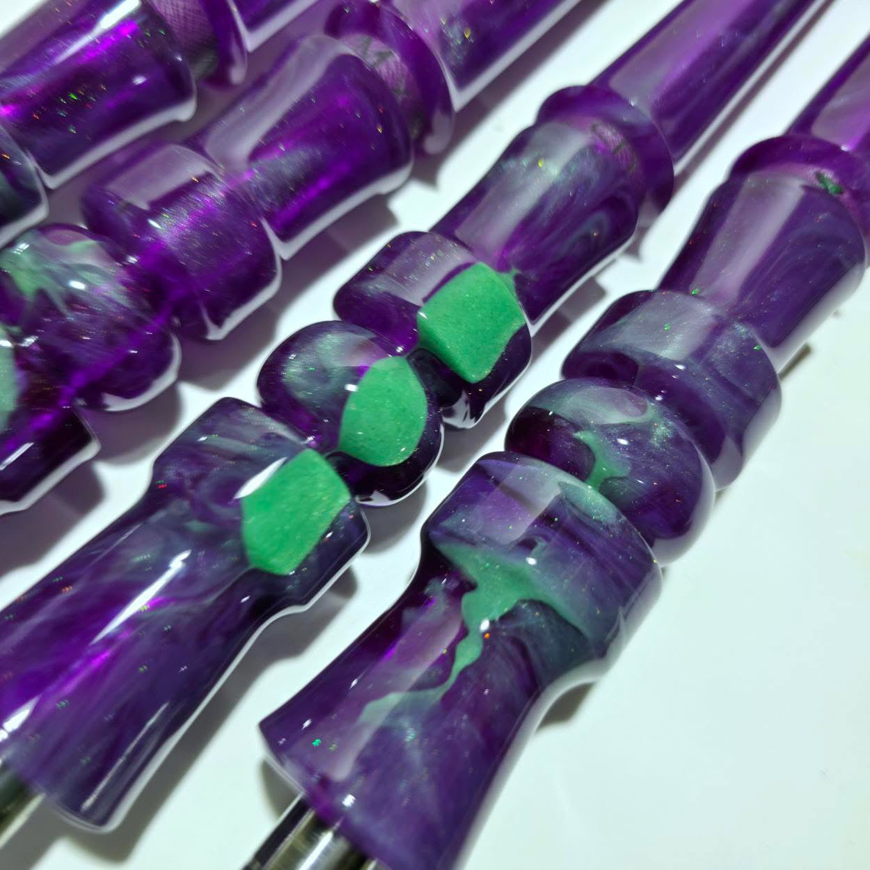 VM x Shisha Depot - Exclusive Hand Made Resin Mouthpiece Handle - Joker - Limited Edition