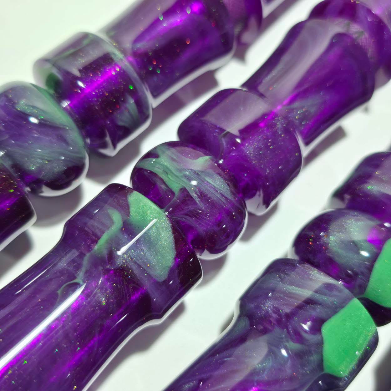 VM x Shisha Depot - Exclusive Hand Made Resin Mouthpiece Handle - Joker - Limited Edition