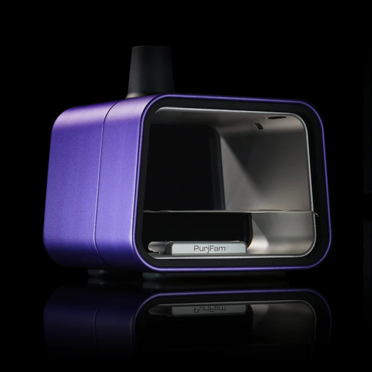 PurjFam POD Mini Travel / Desktop Hookah - Vivid Colorway