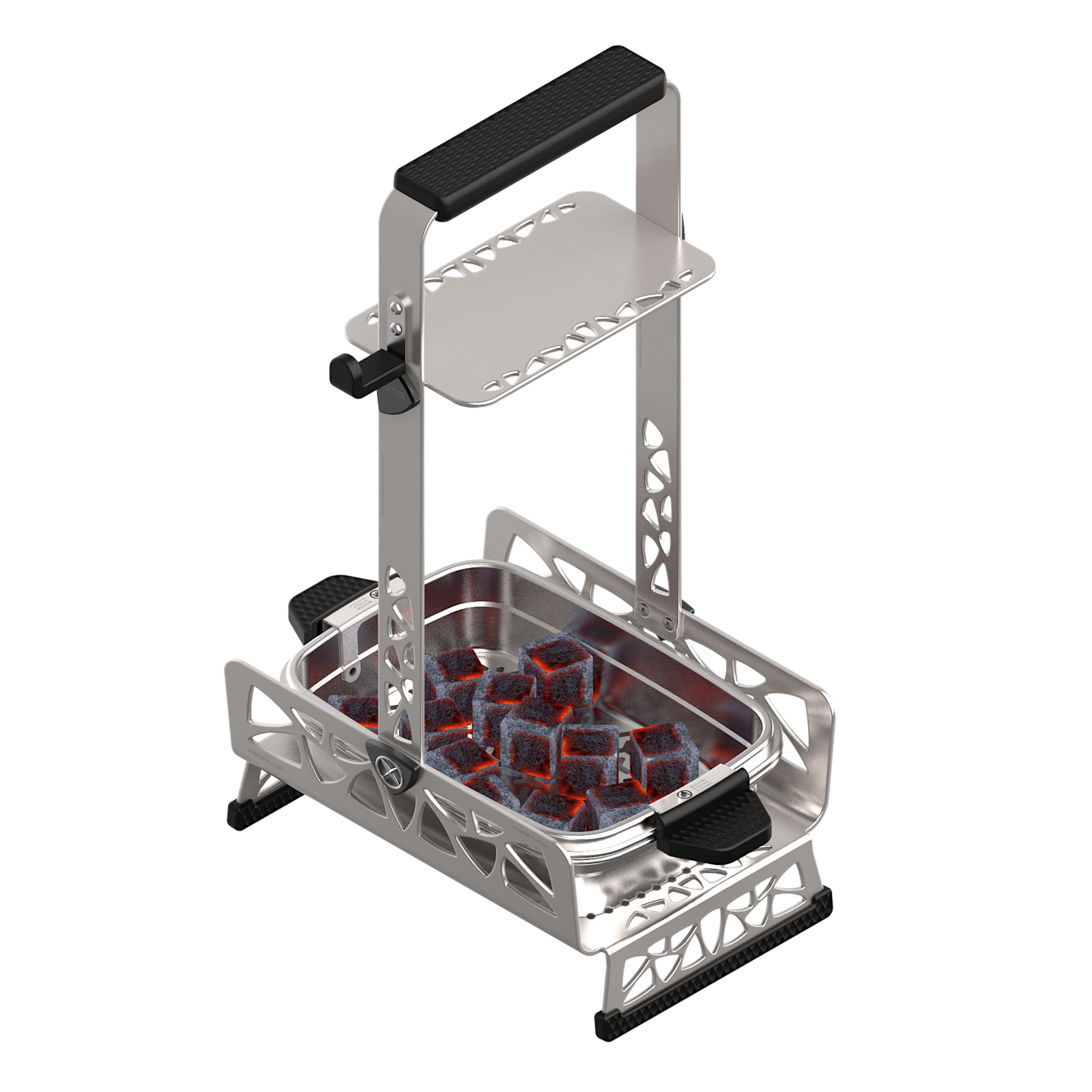 Maxx Hookah - The Holder - Stainless Steel Coal Carrier