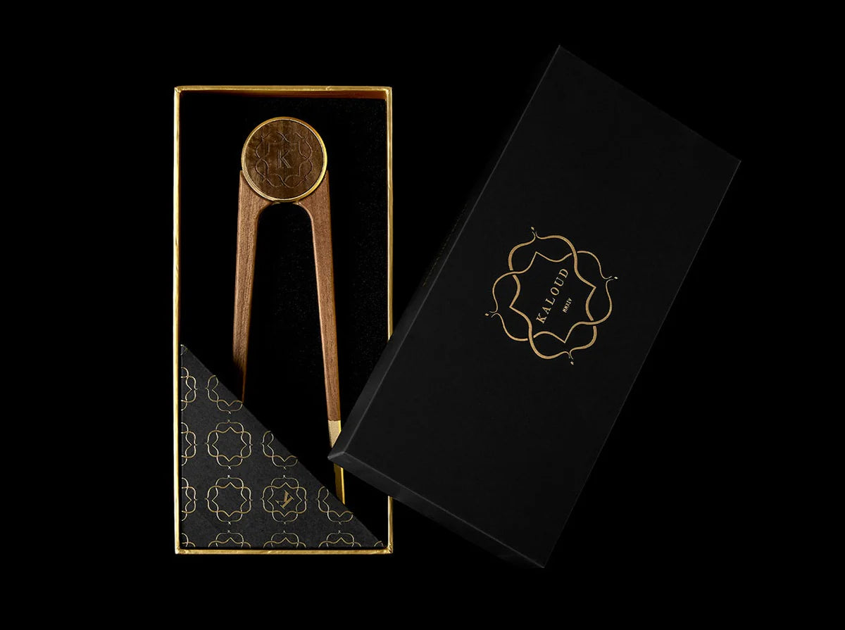 Kaloud Vestara - Wood & Aluminum Hookah Tongs