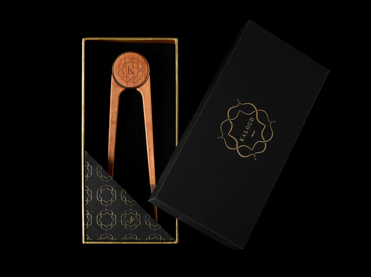 Kaloud Vestara - Wood & Aluminum Hookah Tongs