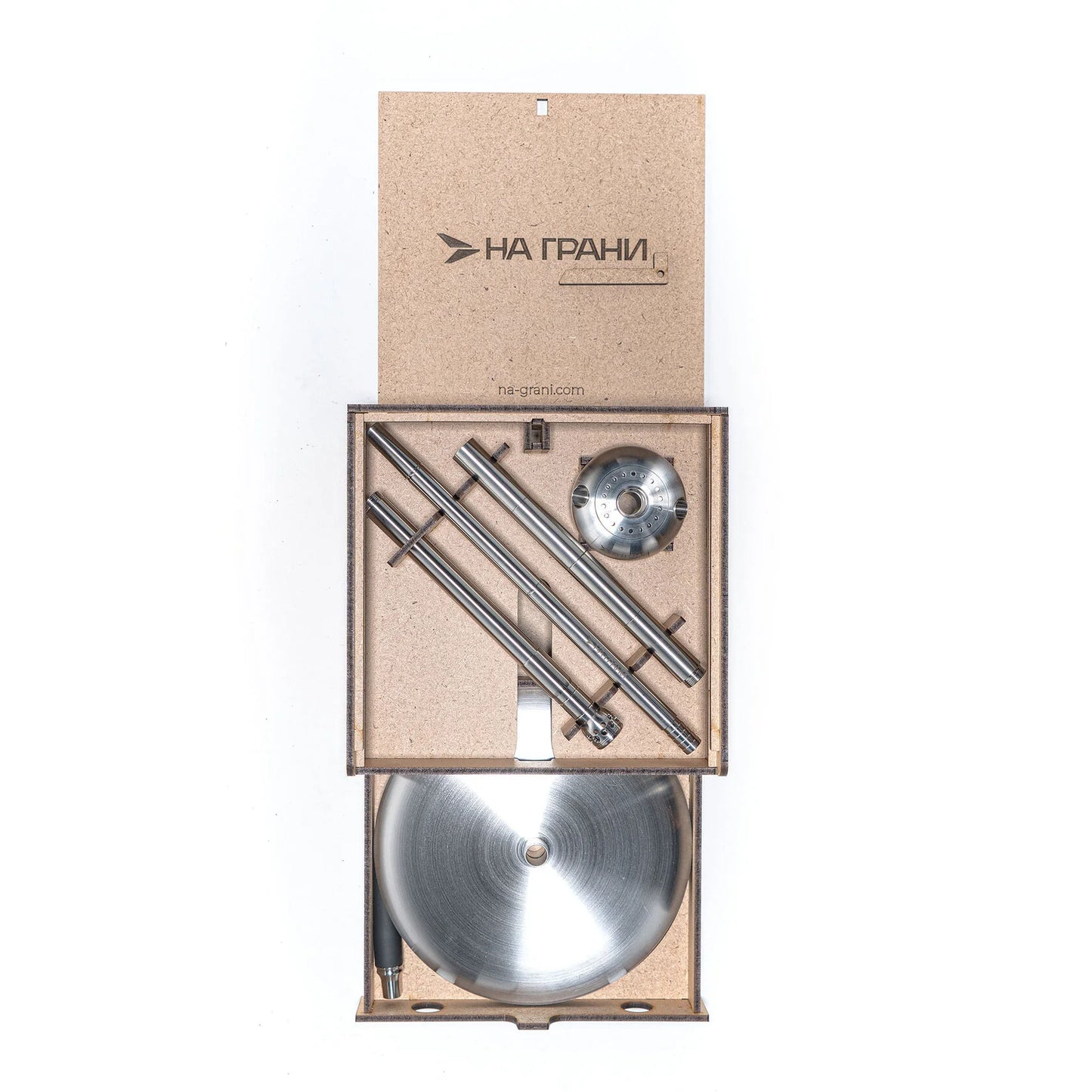 Na-Grani Model 3 - Stainless Steel - Hookah