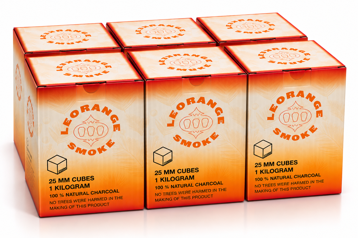 25mm LeOrange Charcoal - 6 Pack