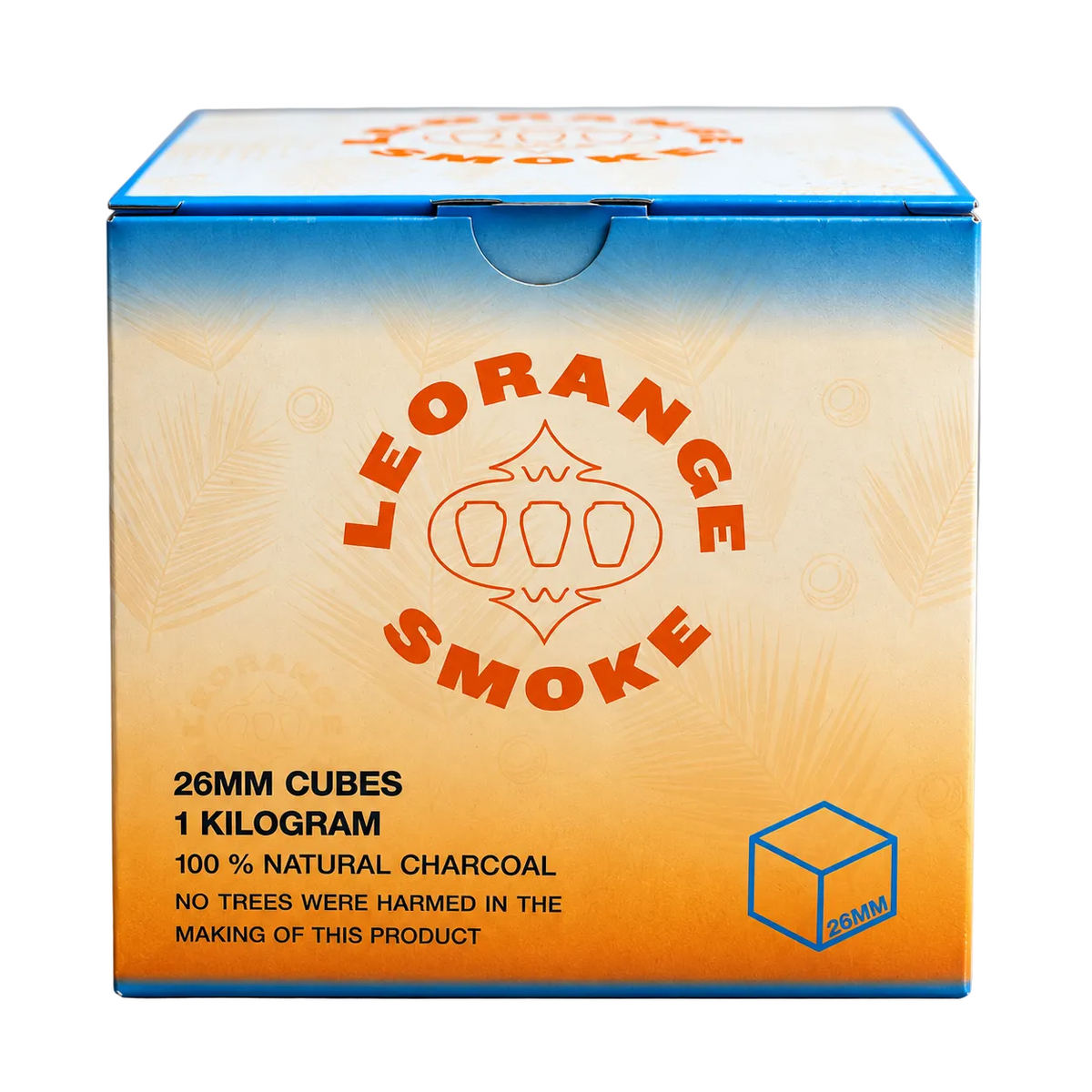 26MM LeOrange XL Hookah Charcoal Cube - 1KG