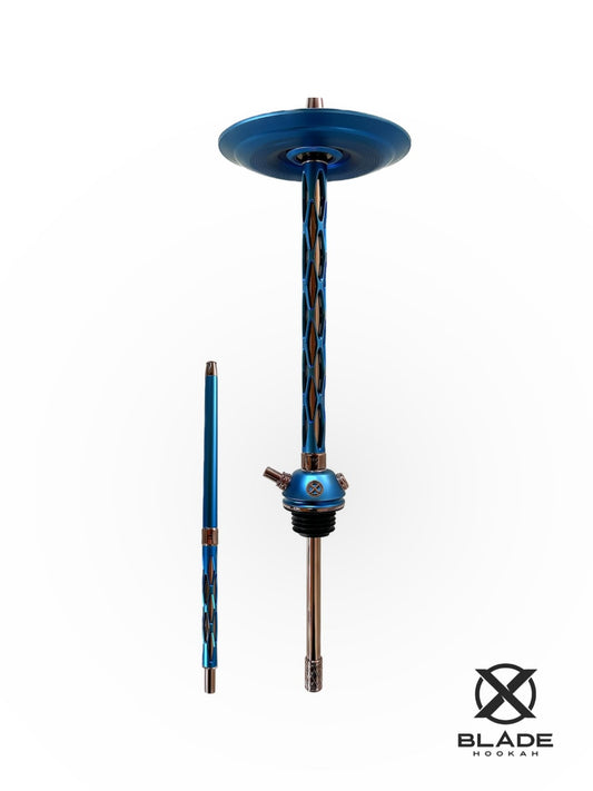 Blade Hookah One LE Titanium Hookah - Sapphire