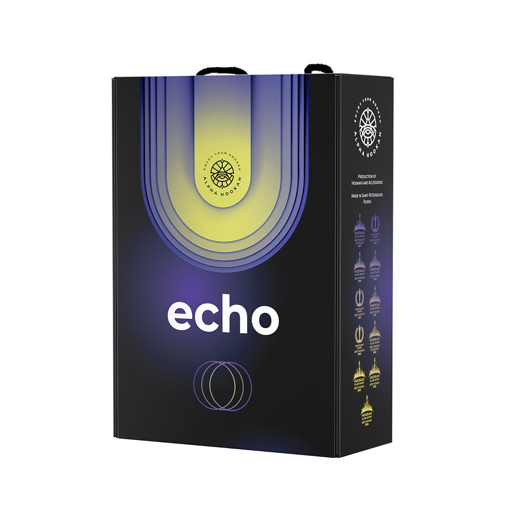 Alpha Hookah - Echo - Jade Purple