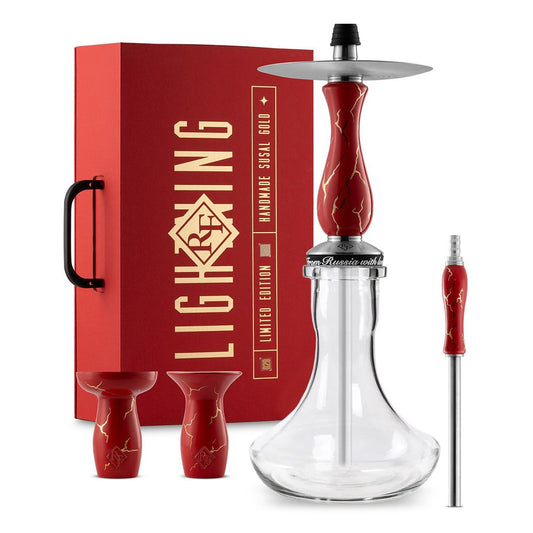 RF Lightning - Hookah - Hand Made 24K Gold