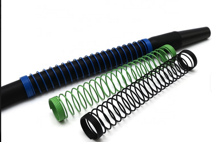 Silicone Hose Hookah Metal Spring