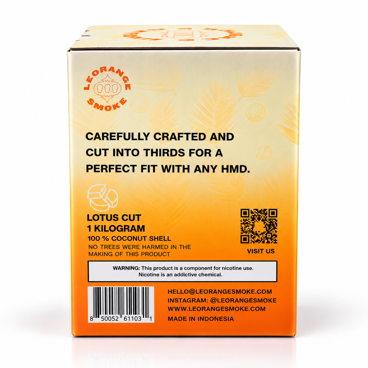 LeOrange Charcoal - Lotus Head Cut